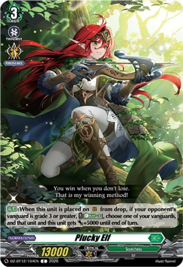 Plucky Elf - DZ-BT12/104EN - Common
