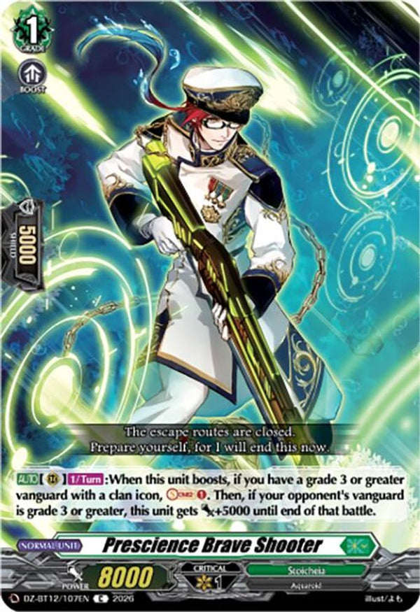 Prescience Brave Shooter - DZ-BT12/107EN - Common
