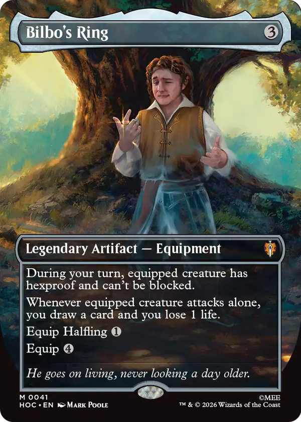 Bilbo's Ring - Borderless (HOC)