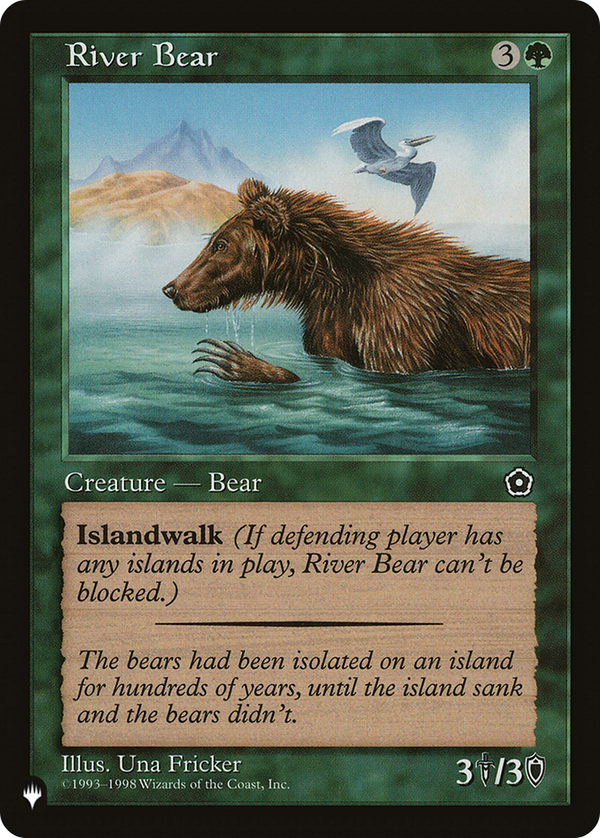 River Bear - P02 Reprint (PLST)