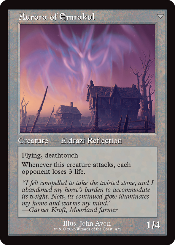 Cryptolith Fragment // Aurora of Emrakul - Retro Frame (INR)