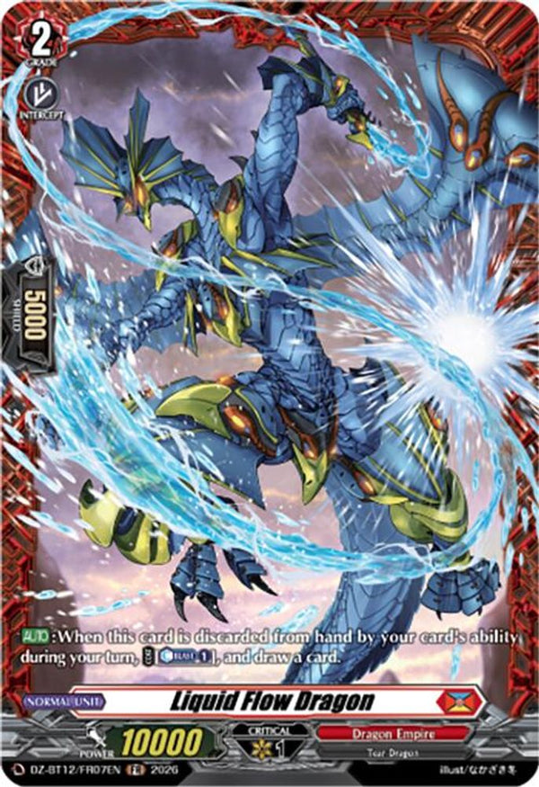 Liquid Flow Dragon (FR) - DZ-BT12/FR07EN - Frame Rare