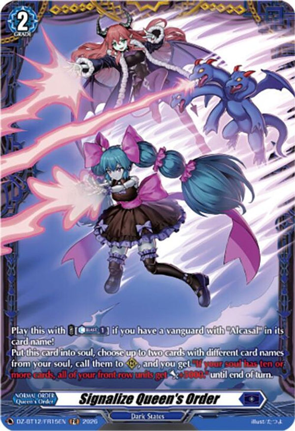 Signalize Queen's Order (FR) - DZ-BT12/FR15EN - Frame Rare