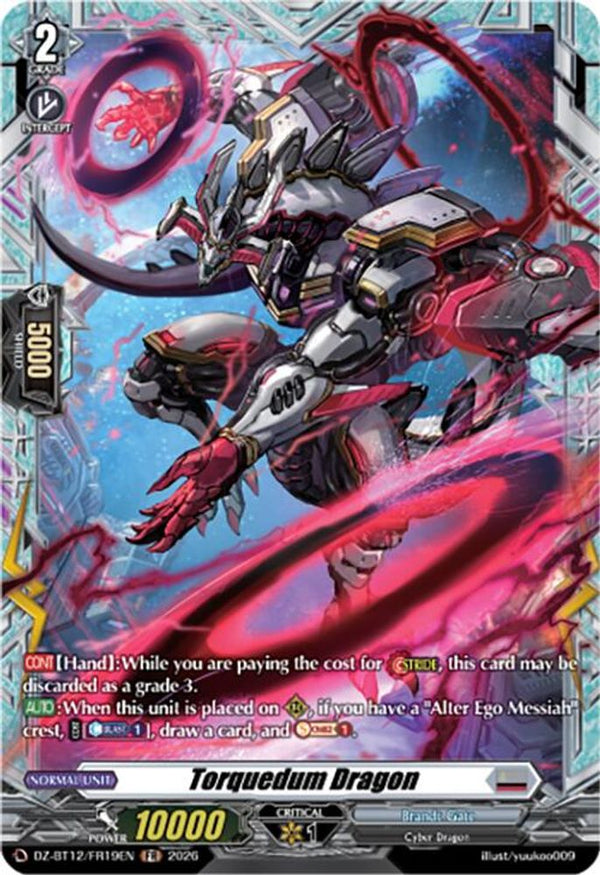 Torquedum Dragon (FR) - DZ-BT12/FR19EN - Frame Rare