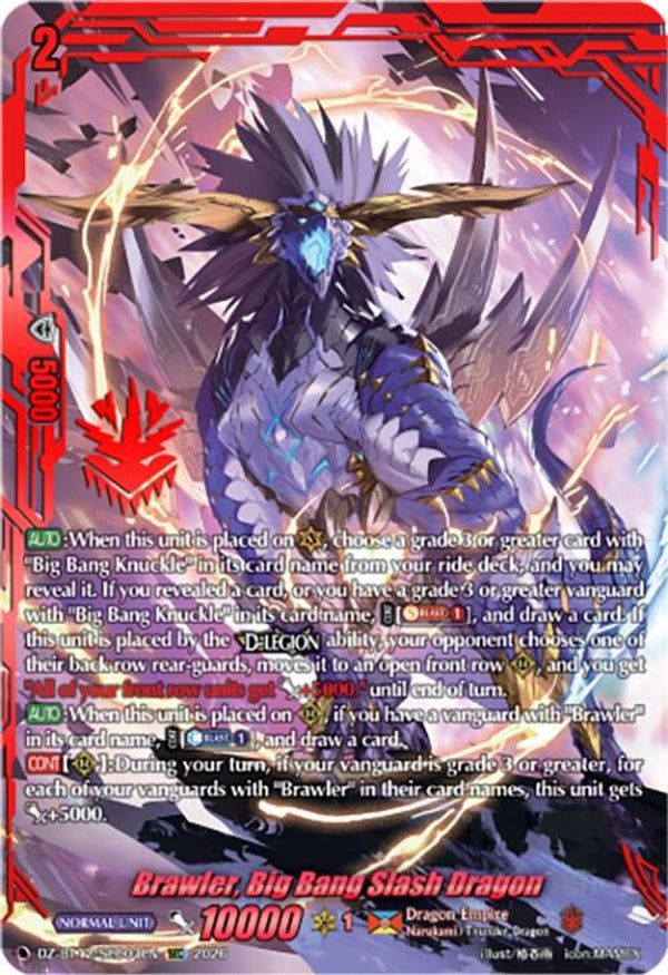 Brawler, Big Bang Slash Dragon (SEC) - DZ-BT12/SEC03EN - SEC