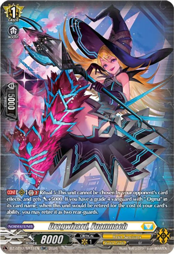 Dragwizard, Fuamnach (SR) - DZ-BT12/SR31EN - Silver Rare