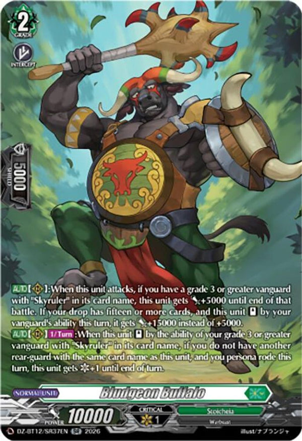 Bludgeon Buffalo (SR) - DZ-BT12/SR37EN - Silver Rare