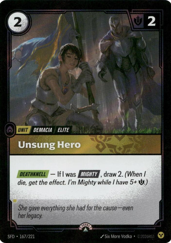 Unsung Hero - 167/221 - Promo
