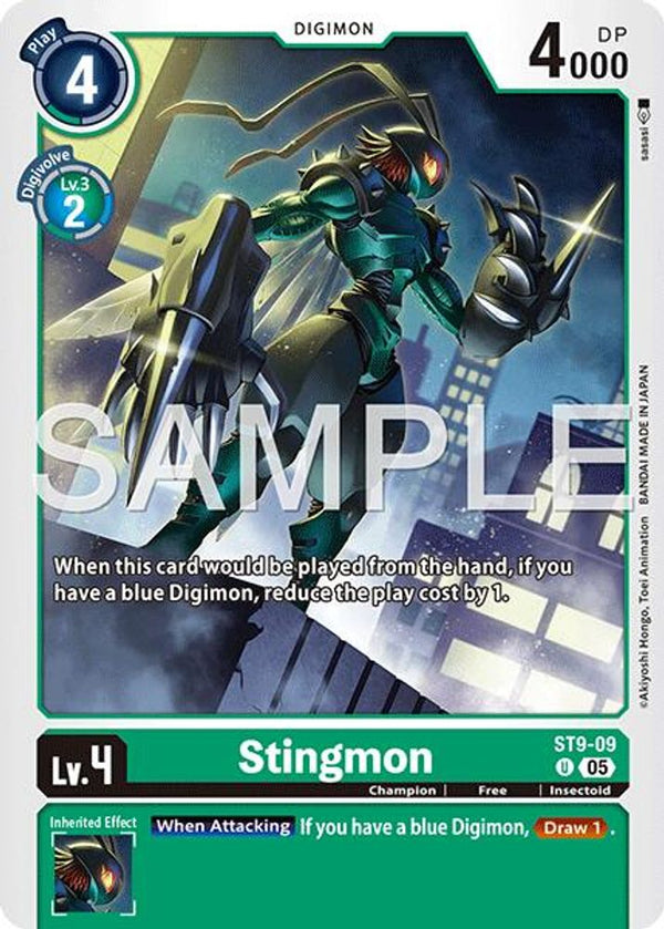 Stingmon - ST9-09 (Block 5 Reprint) - ST9-09 - Uncommon
