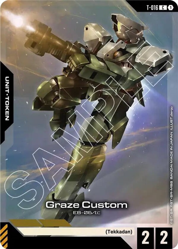 Graze Custom (Premium Card Collection Gundam Assemble) - T-016 - Common