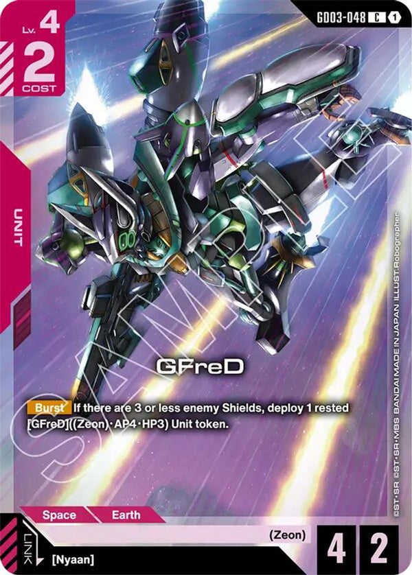 GFreD (Premium Card Collection Gundam Assemble) - GD03-048 - Common