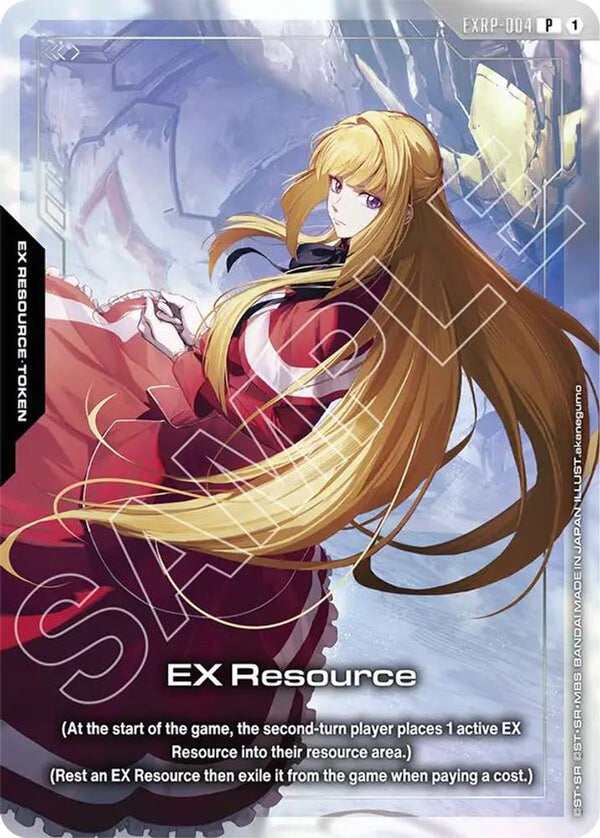 EX Resource (EXRP-004) (Premium Card Collection Gundam Assemble - PC01A) - EXRP-004 - Promo