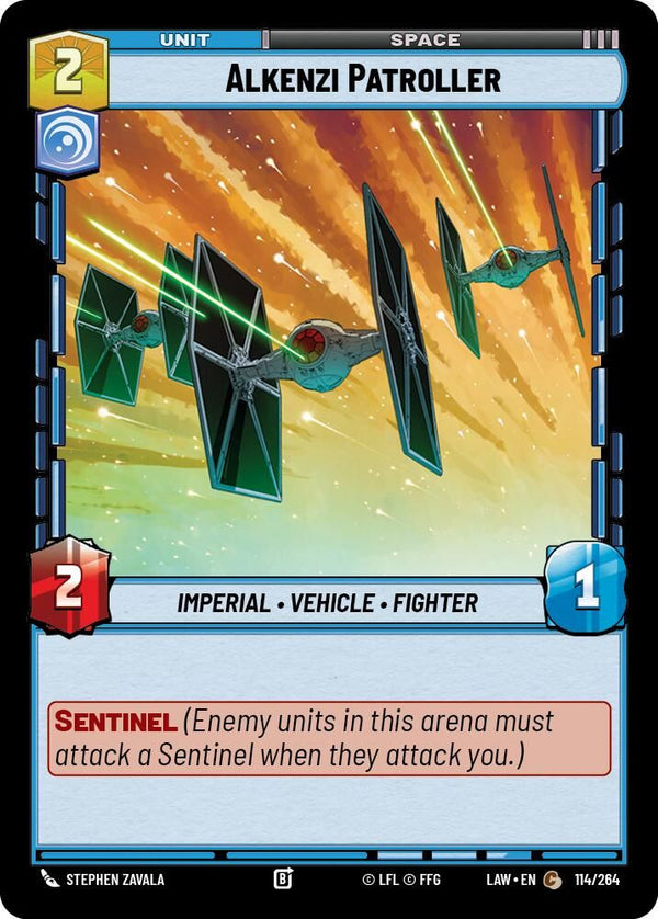 Alkenzi Patroller - 114/264 - Common