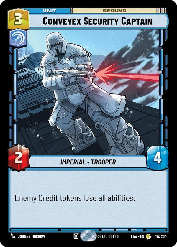 Conveyex Security Captain - 117/264 - Rare