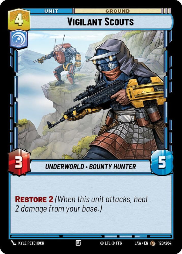 Vigilant Scouts - 120/264 - Common