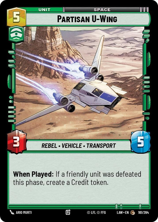 Partisan U-Wing - 161/264 - Common