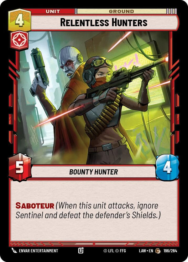 Relentless Hunters - 196/264 - Common