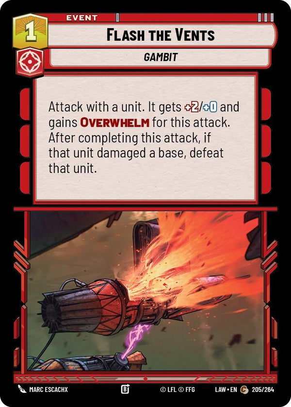 Flash the Vents - 205/264 - Common