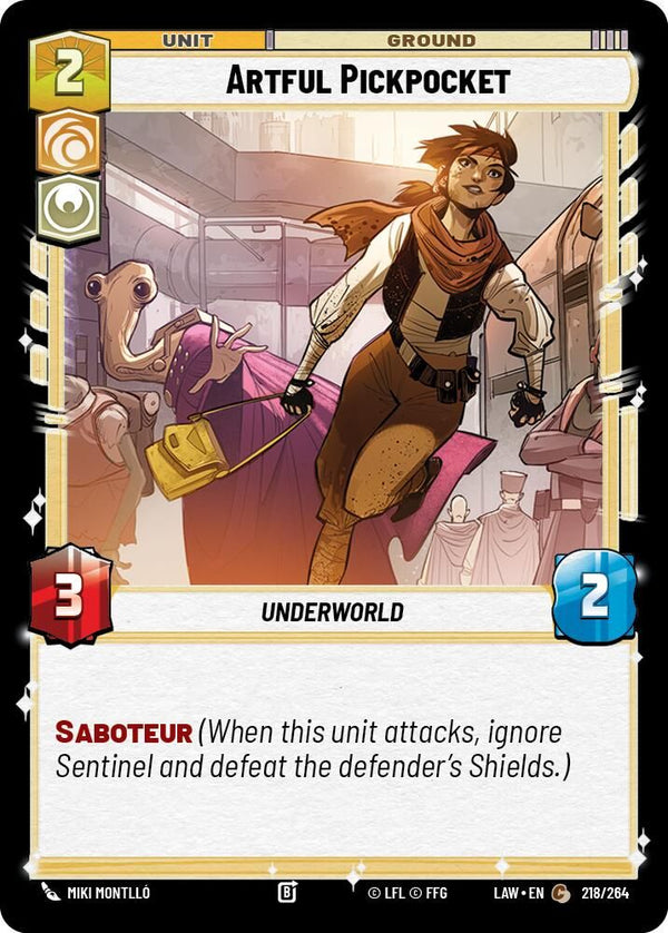 Artful Pickpocket - 218/264 - Common