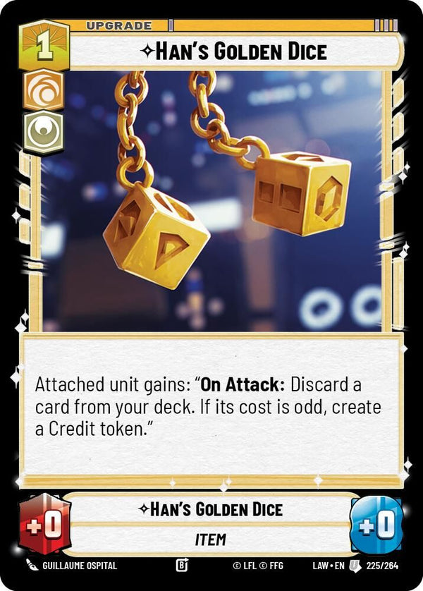 Han's Golden Dice - 225/264 - Uncommon