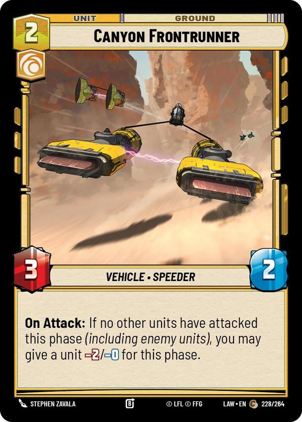 Canyon Frontrunner - 228/264 - Common