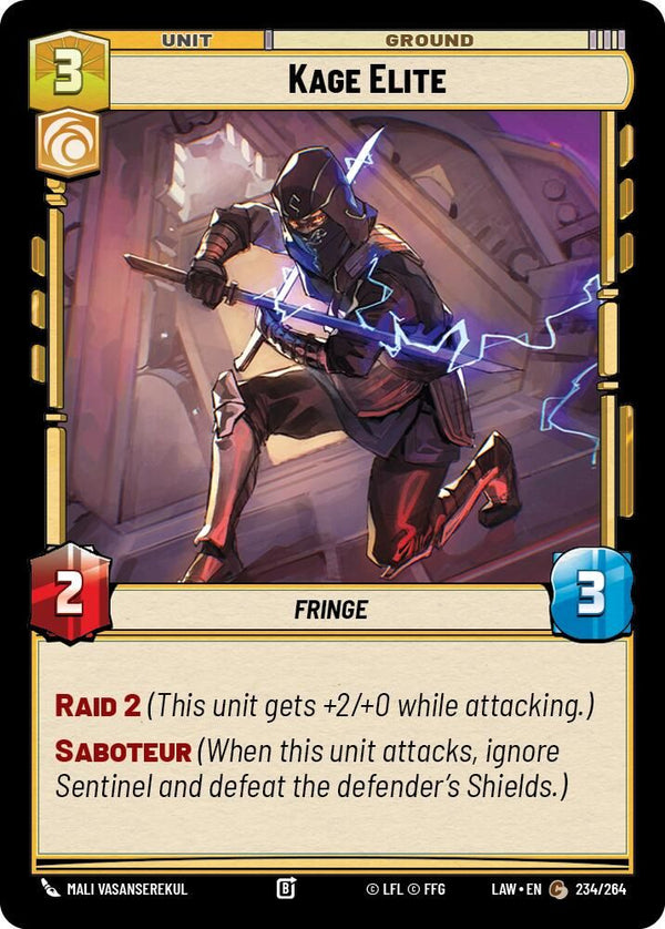 Kage Elite - 234/264 - Common