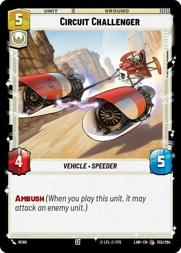 Circuit Challenger - 255/264 - Common