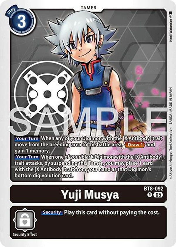 Yuji Musya (Block 5 Reprint) - BT8-092 - Rare