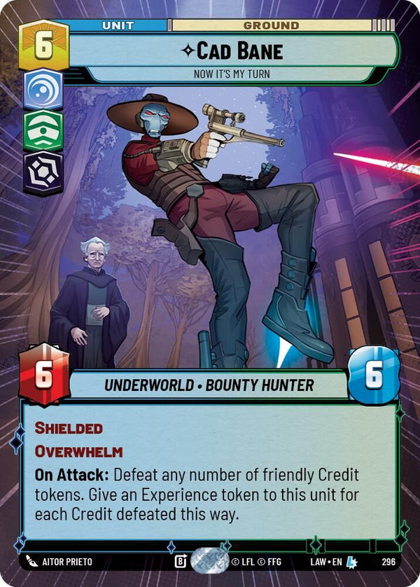 Cade Bane - Now It's My Turn (Hyperspace) - 296 - Legendary