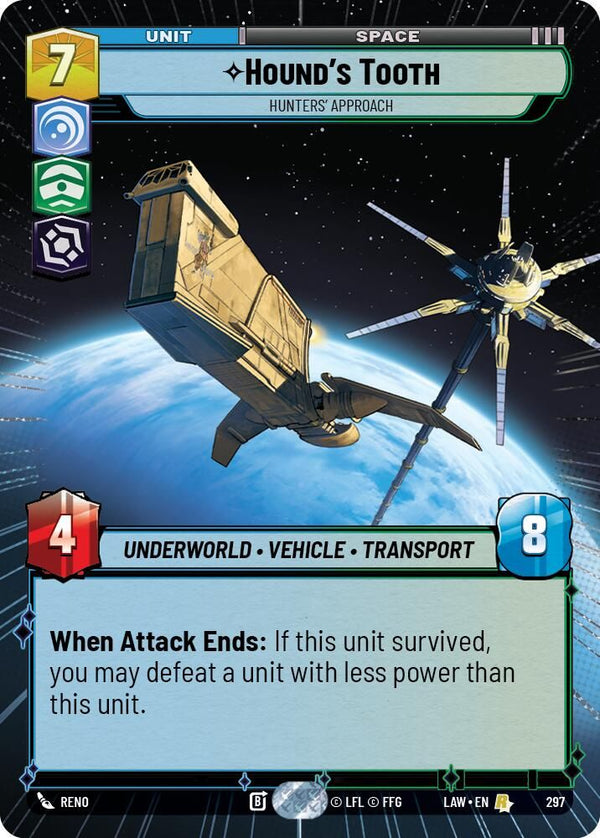 Hound's Tooth - Hunters' Approach (Hyperspace) - 297 - Rare