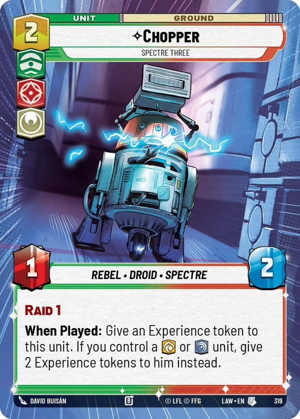 Chopper - Spectre Three (Hyperspace) - 319 - Uncommon