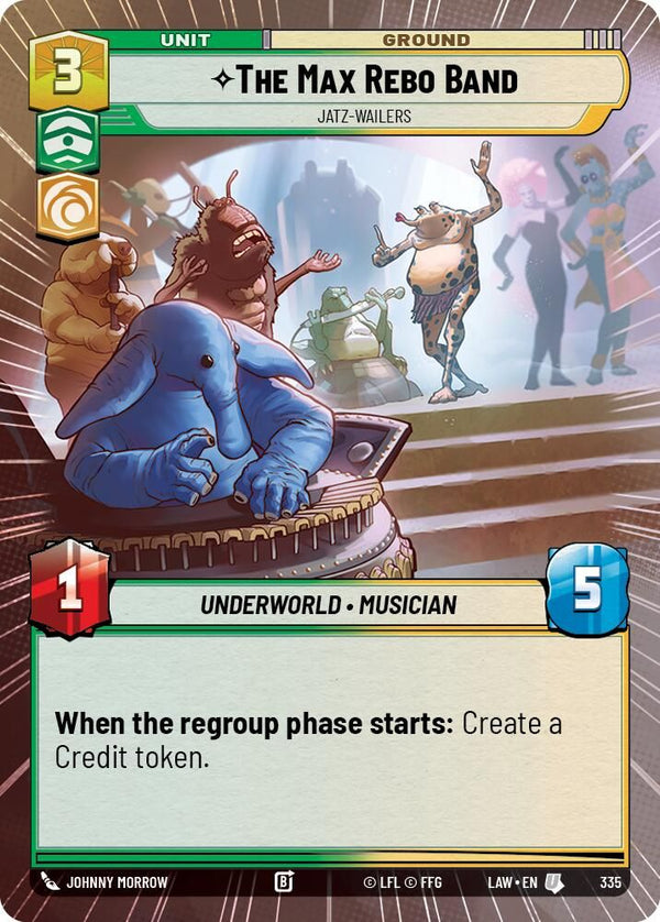 The Max Rebo Band - Jatz-Wailers (Hyperspace) - 335 - Uncommon