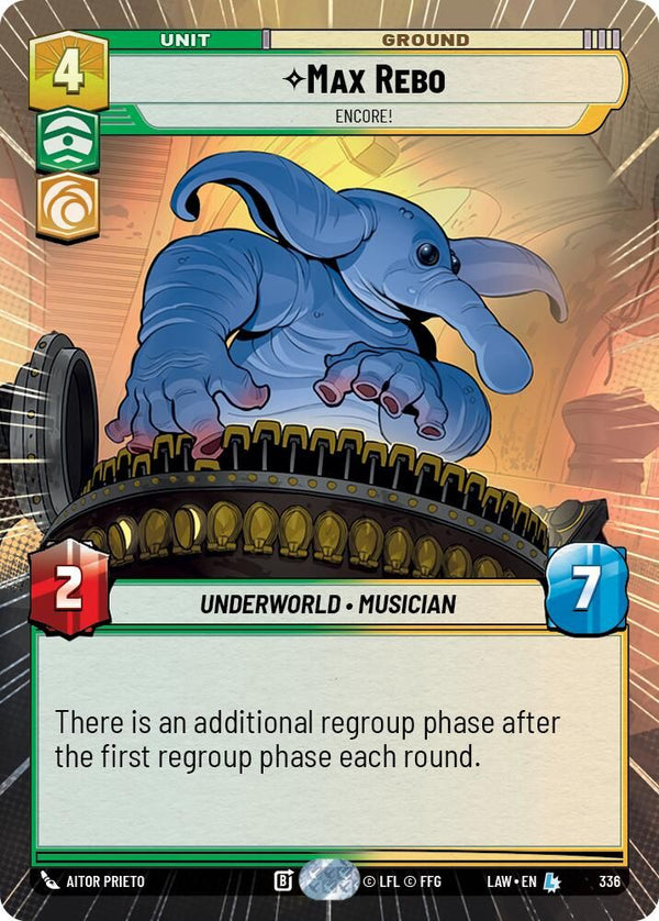 Max Rebo - Encore! (Hyperspace) - 336 - Legendary
