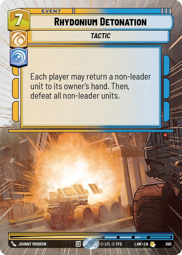 Rhydonium Detonation (Hyperspace) - 360 - Rare