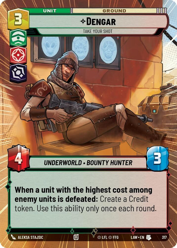 Dengar - Take Your Shot (Hyperspace) - 317 - Uncommon
