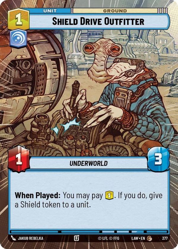 Shield Drive Outfitter (Hyperspace) - 377 - Common