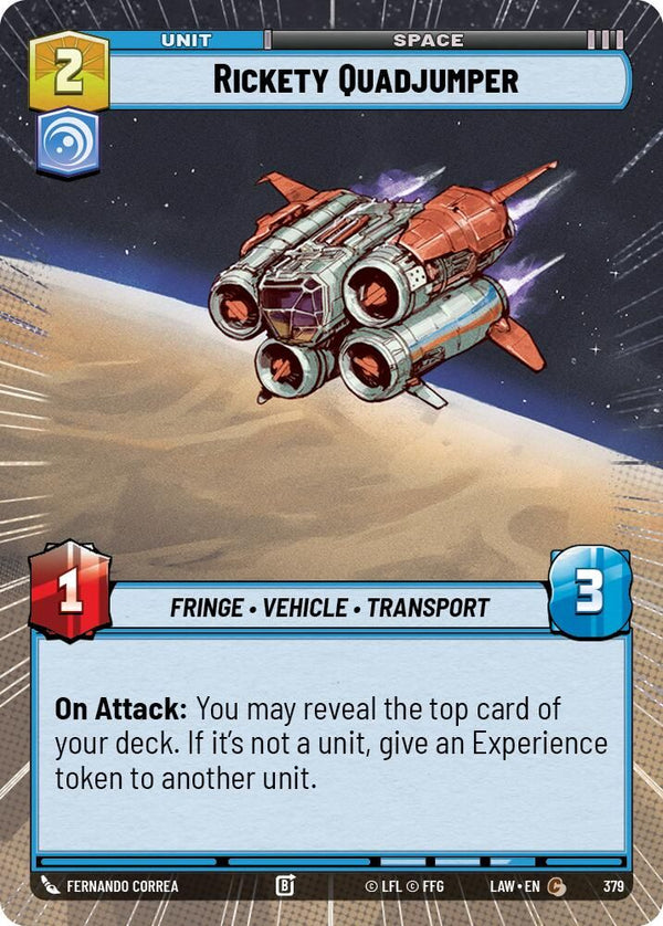 Rickety Quadjumper (Hyperspace) - 379 - Common
