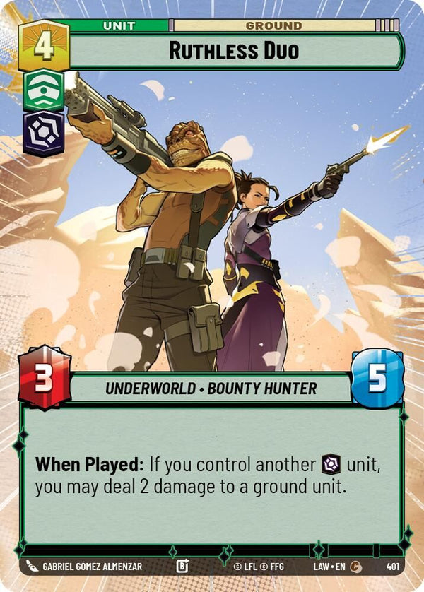 Ruthless Duo (Hyperspace) - 401 - Common