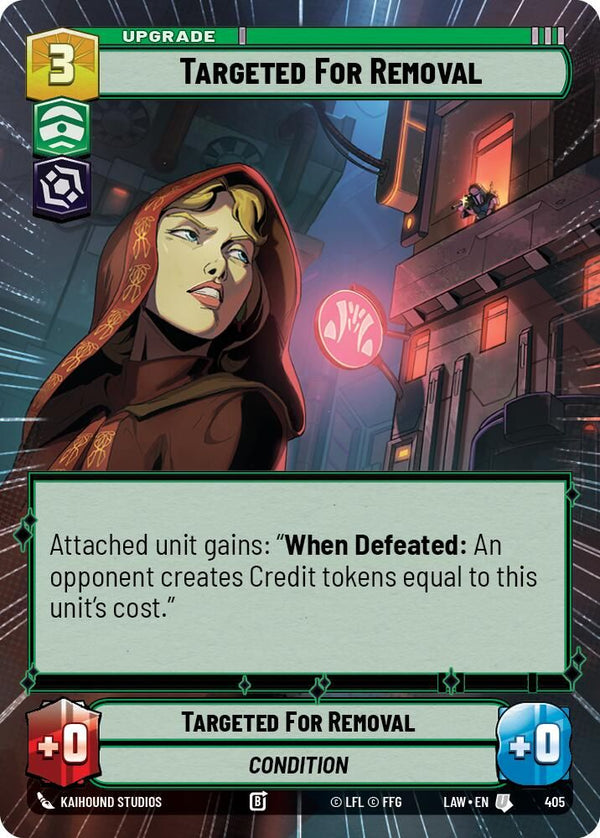 Targeted for Removal (Hyperspace) - 405 - Uncommon