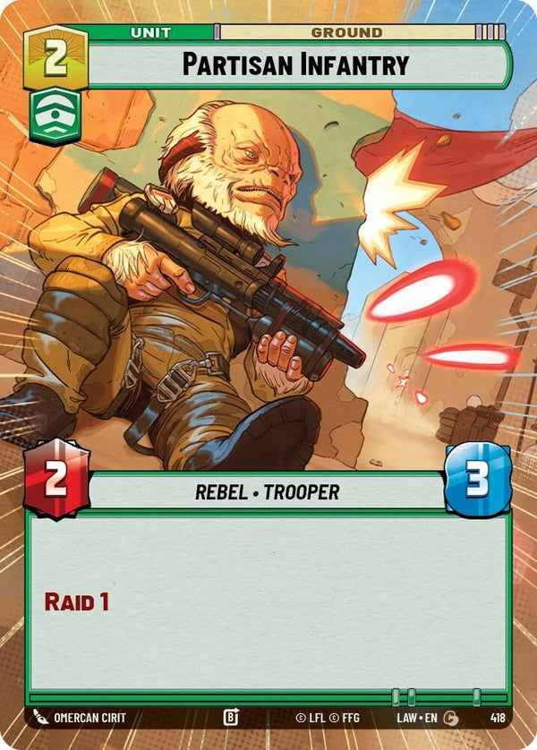 Partisan Infantry (Hyperspace) - 418 - Common
