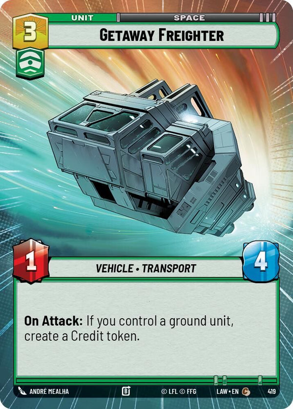 Getaway Freighter (Hyperspace) - 419 - Common