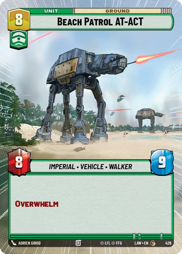Beach Patrol AT-ACT (Hyperspace) - 426 - Common
