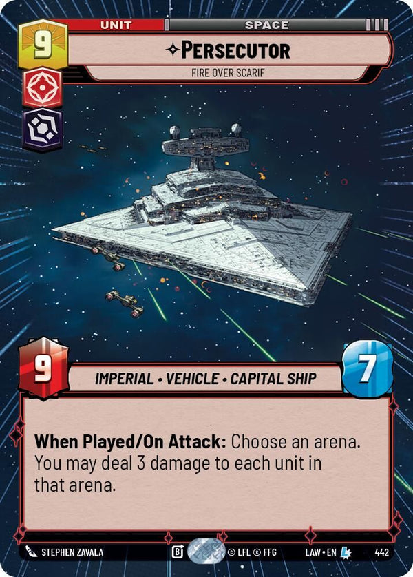 Persecutor - Fire Over Scarif (Hyperspace) - 442 - Legendary