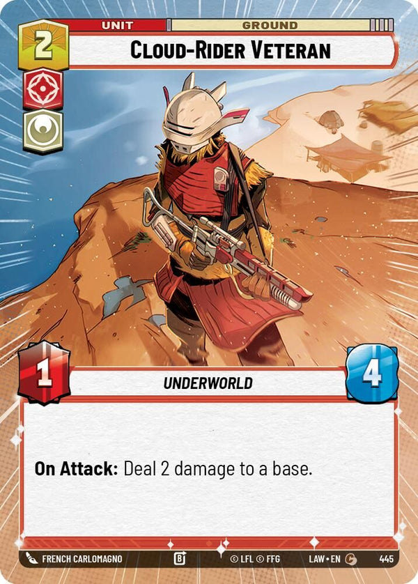 Cloud-Rider Veteran (Hyperspace) - 445 - Common