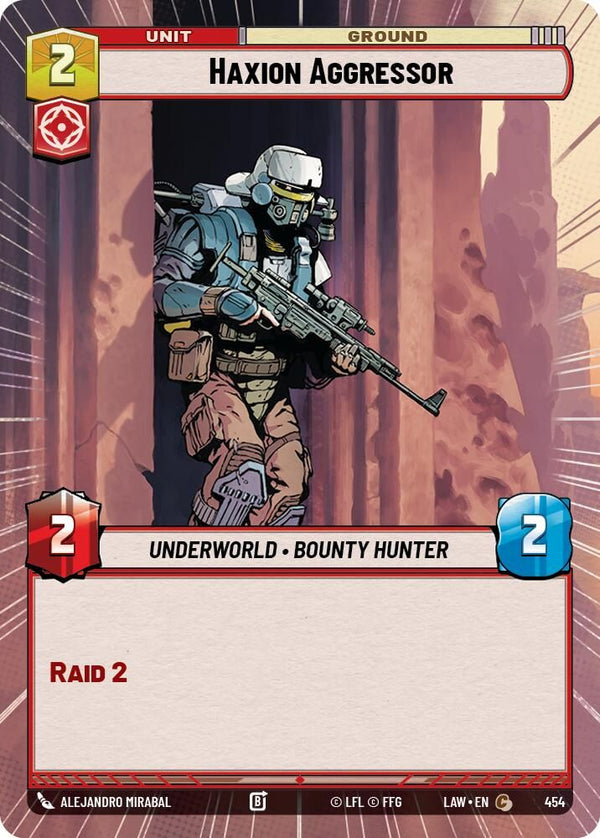 Haxion Aggressor (Hyperspace) - 454 - Common