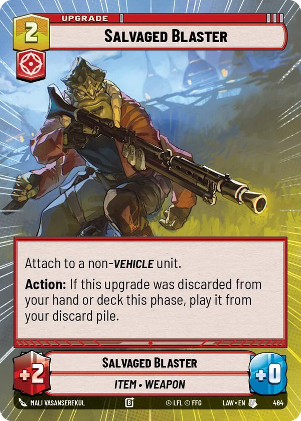 Salvaged Blaster (Hyperspace) - 464 - Uncommon