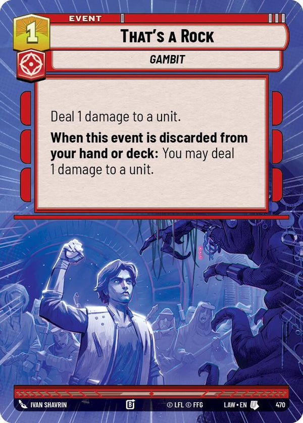That's a Rock (Hyperspace) - 470 - Uncommon
