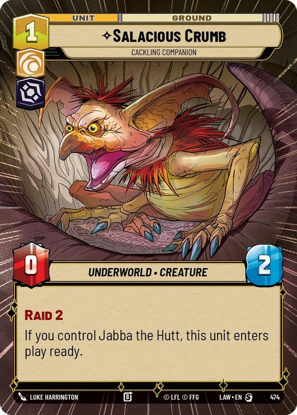 Salacious Crumb - Cackling Companion (Hyperspace) - 474 - Special