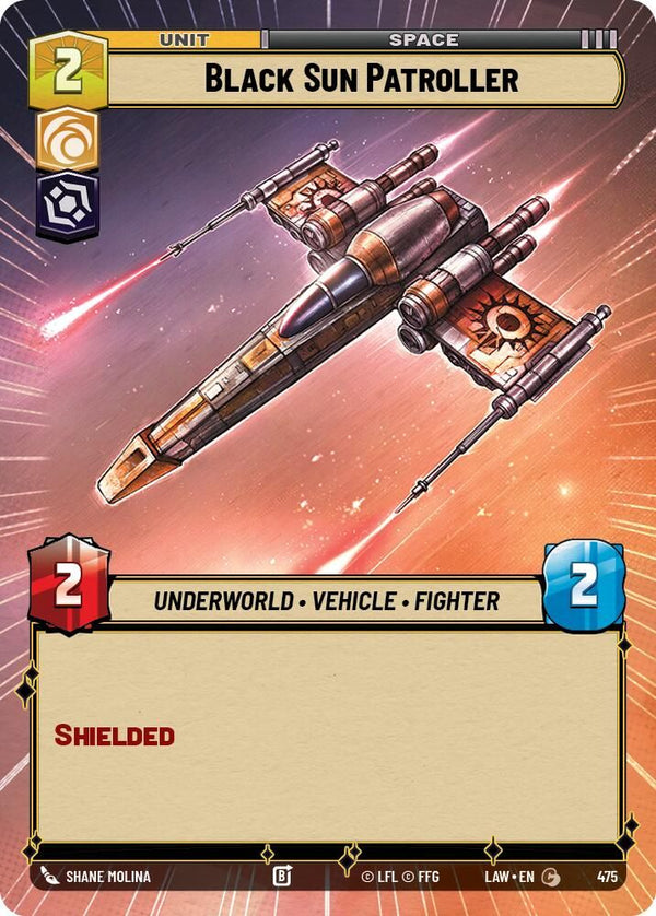 Black Sun Patroller (Hyperspace) - 475 - Common