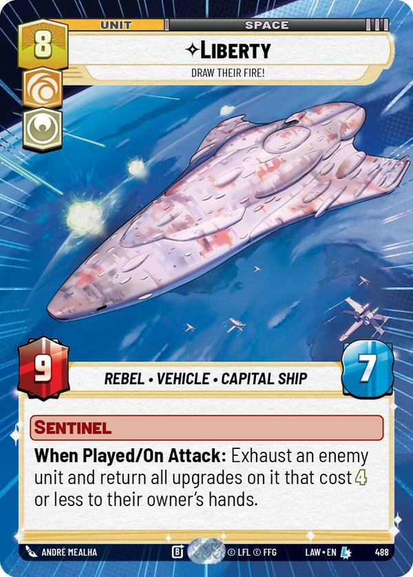 Liberty - Draw Their Fire! (Hyperspace) - 488 - Legendary